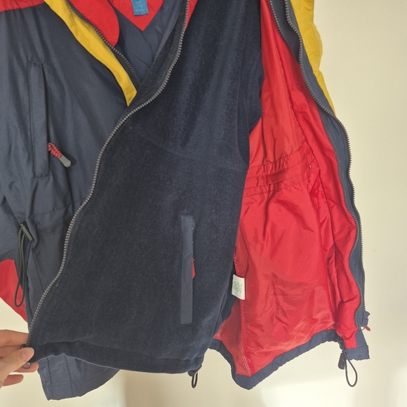 Snowridge Women’s (Unisex) Vintage Colorblock 3-in-1 Ski Jacket – Size Medium - Picture 6 of 10